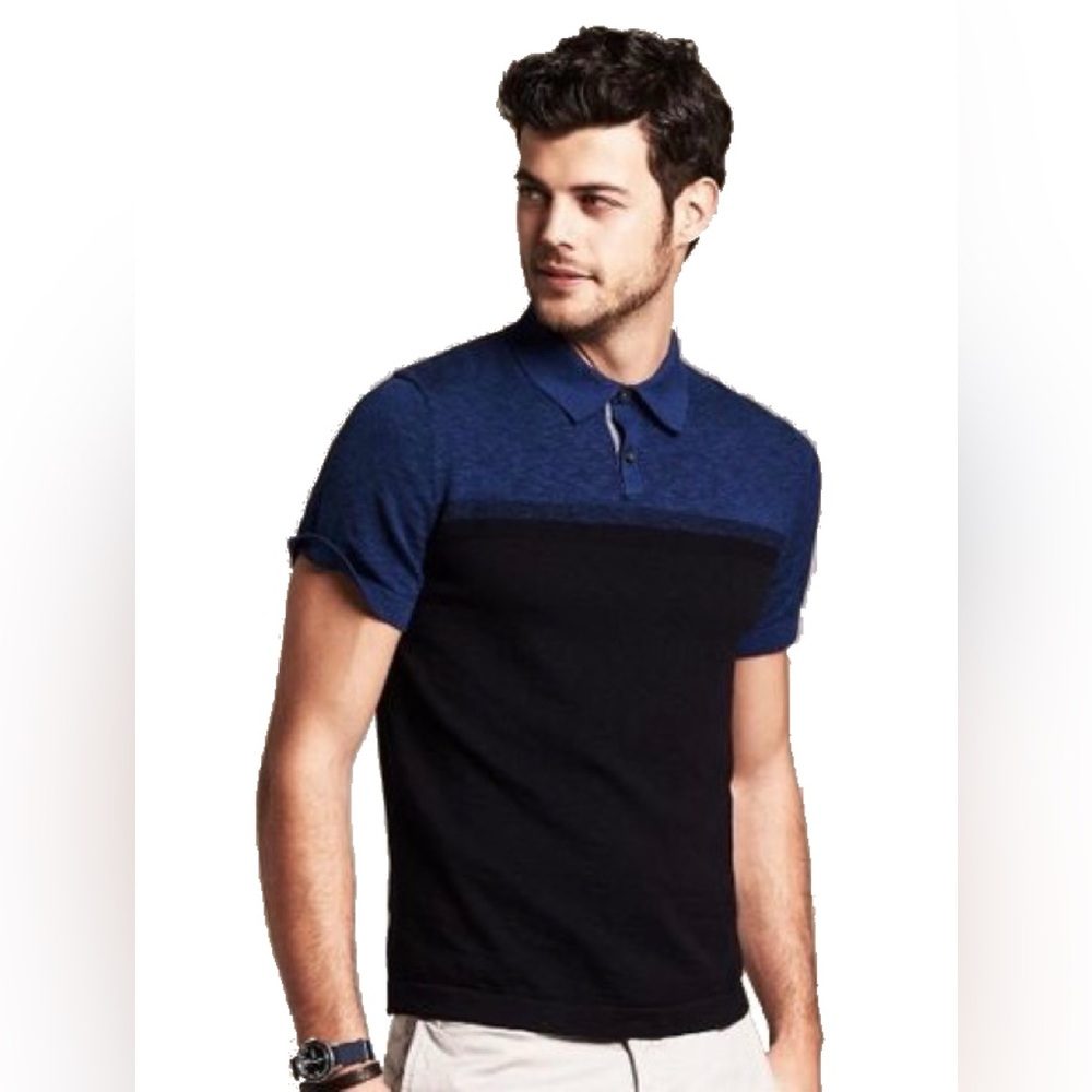 Used Banana Republic Blue Sweater Polo